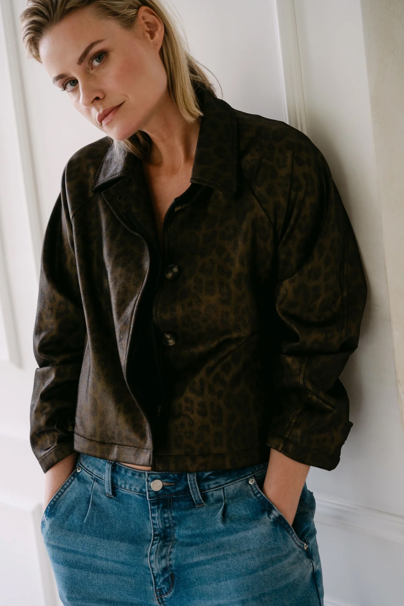 Dames blazer zwart
