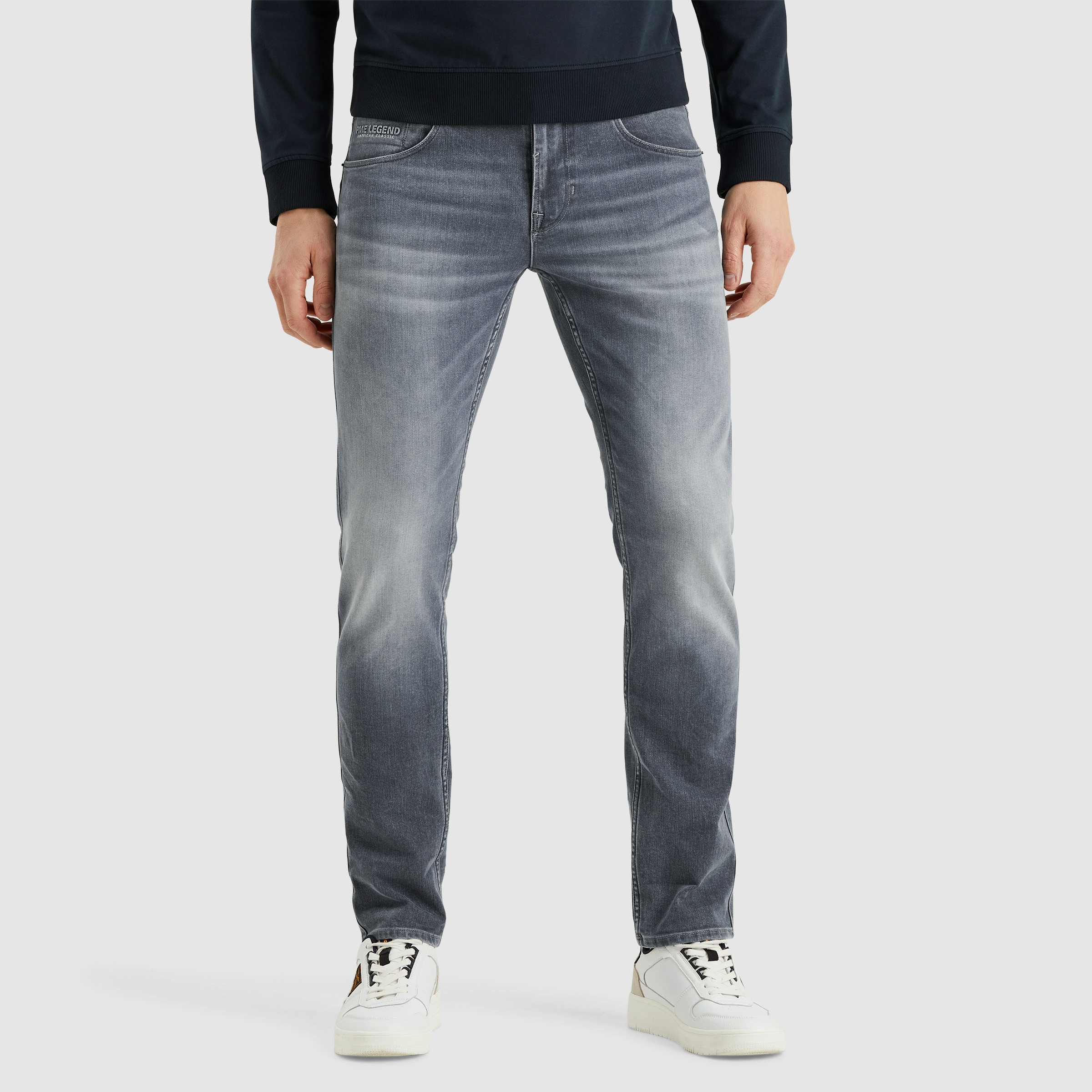 Heren pantalon blauw