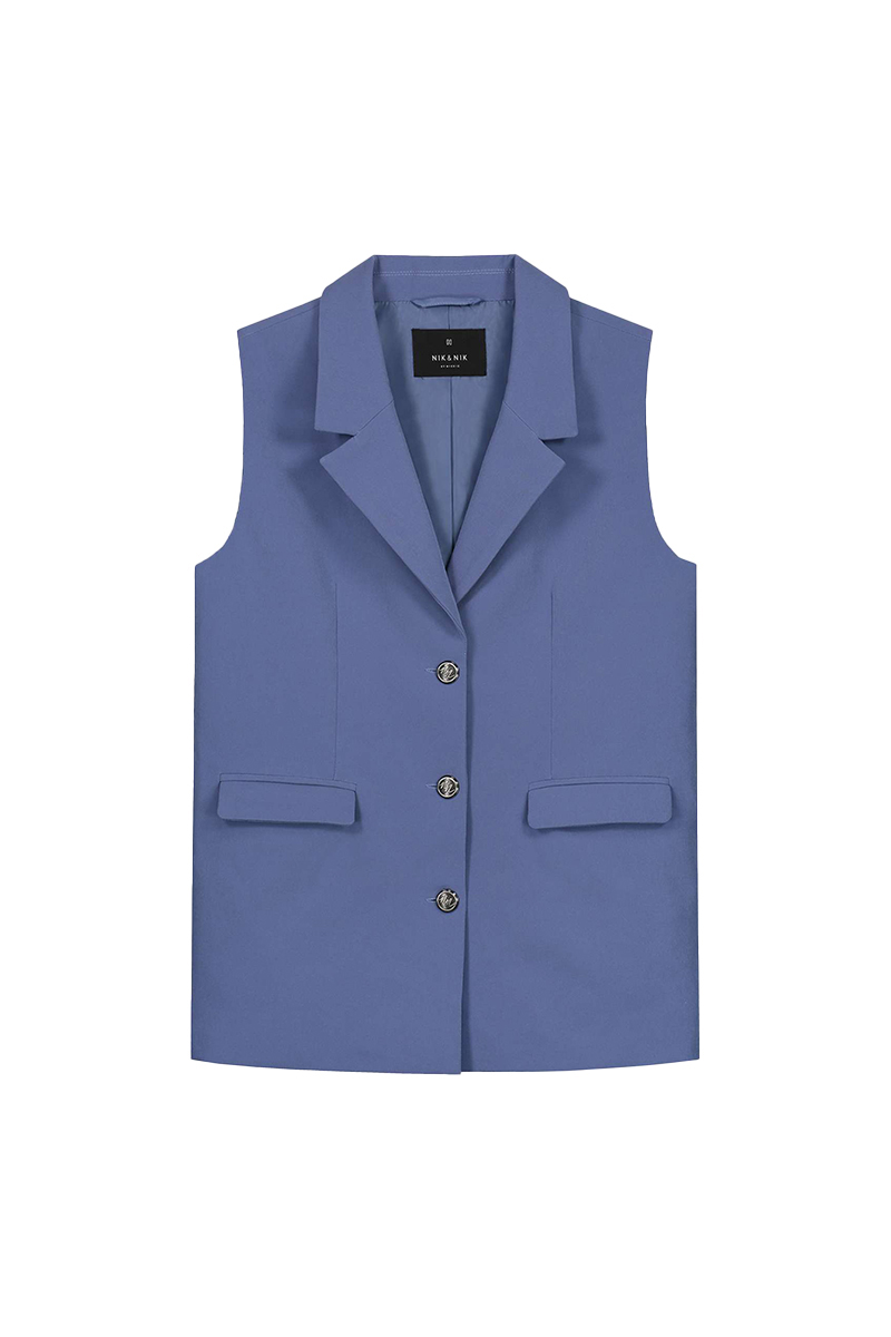 Nik & Nik Kaylee Blazer Blauw-1 1