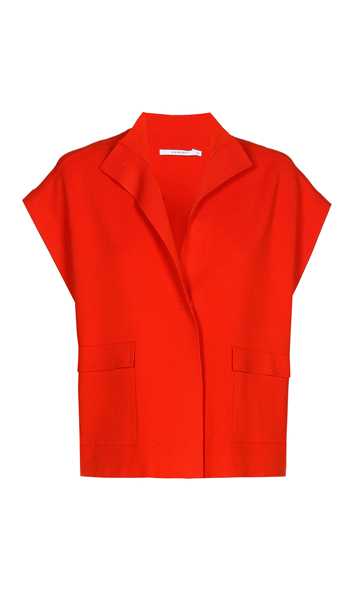 Dames bodywarmer rood