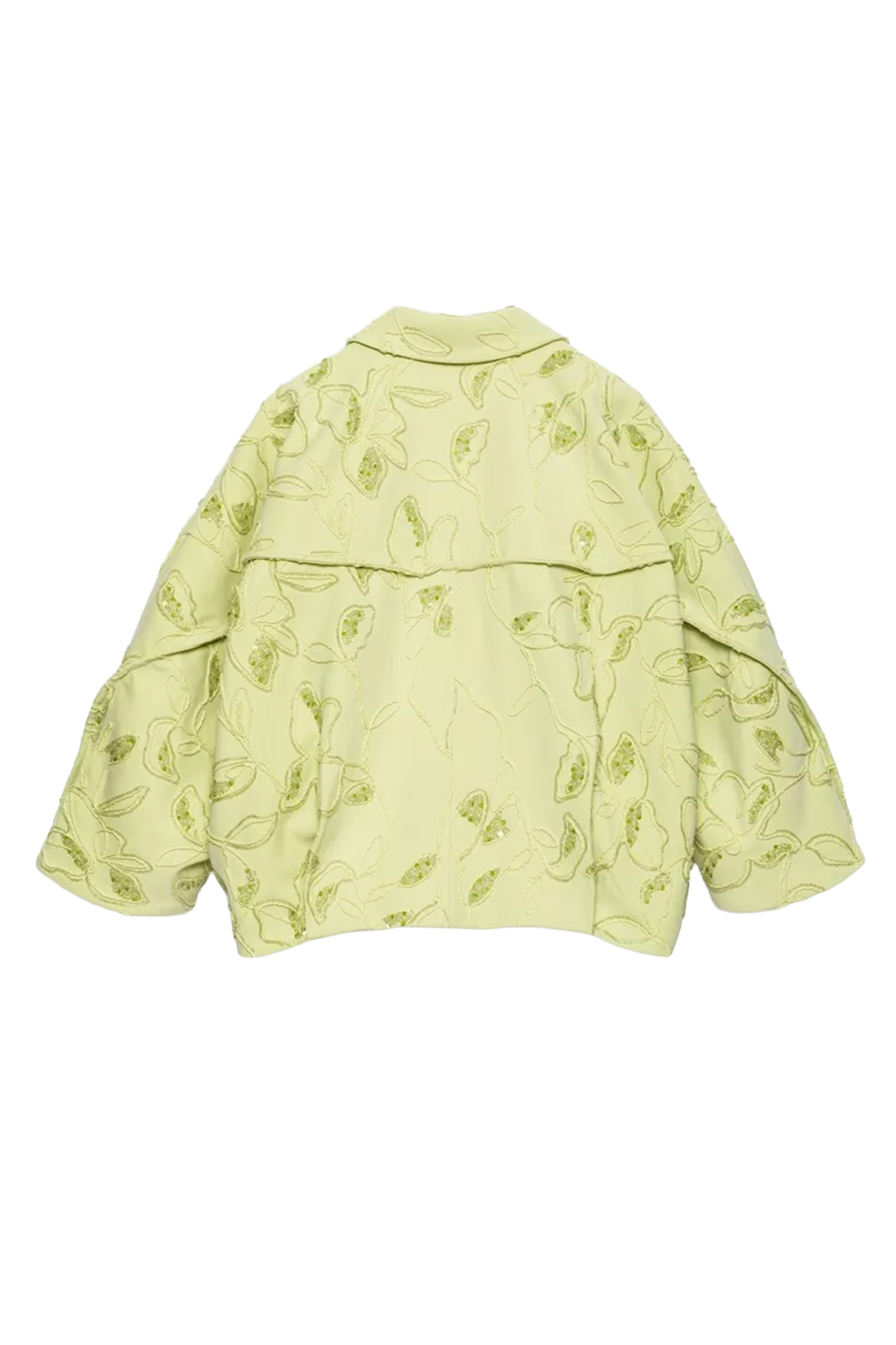 Dames blouse korte mouw groen