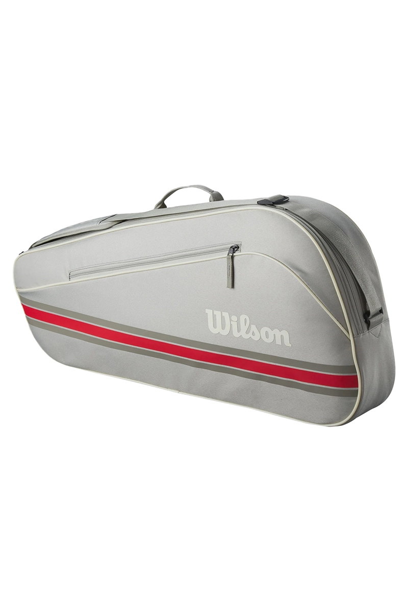 Wilson 3PK Racket Bag Ecru-1 2