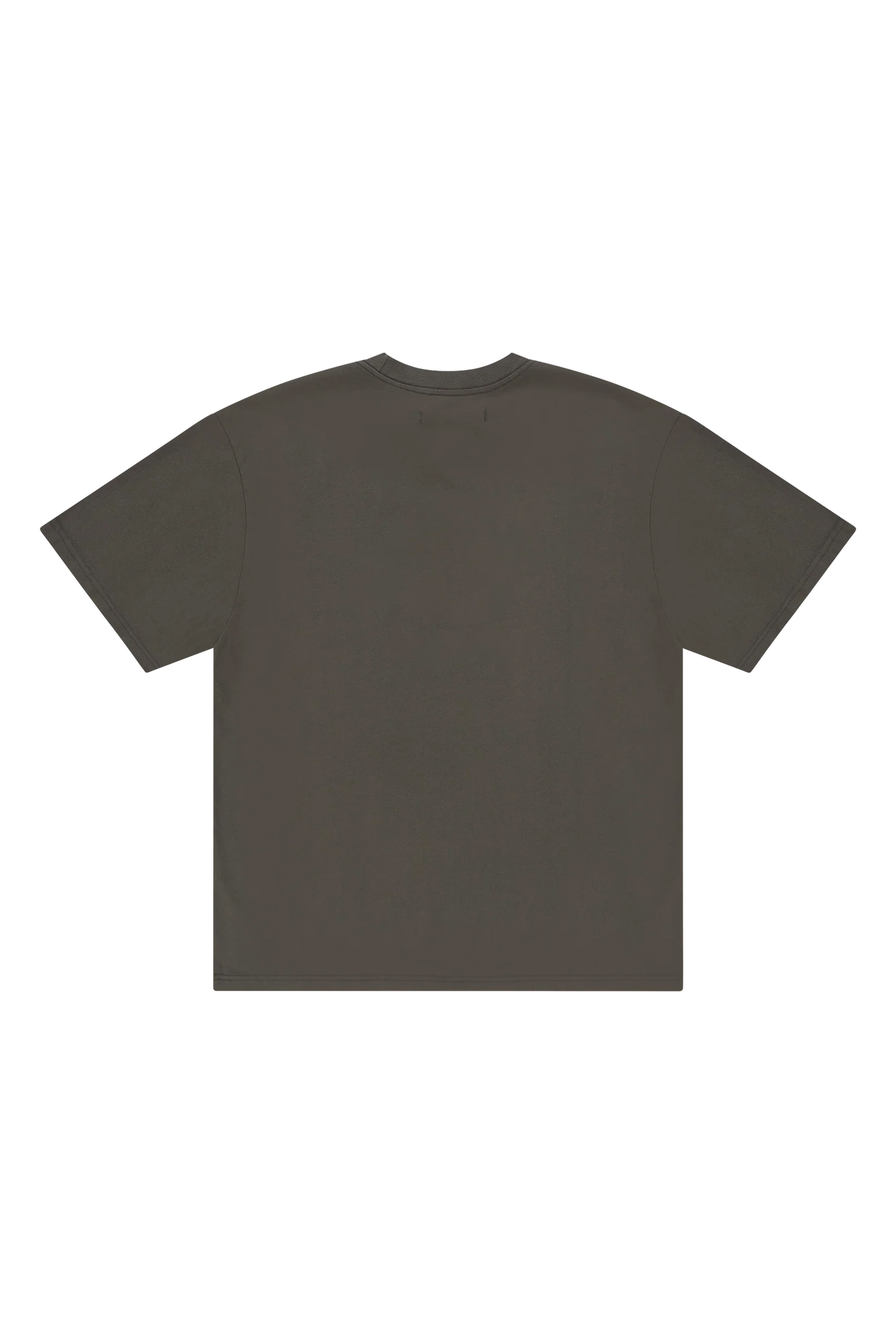 Heren t-shirt kortemouw bruin