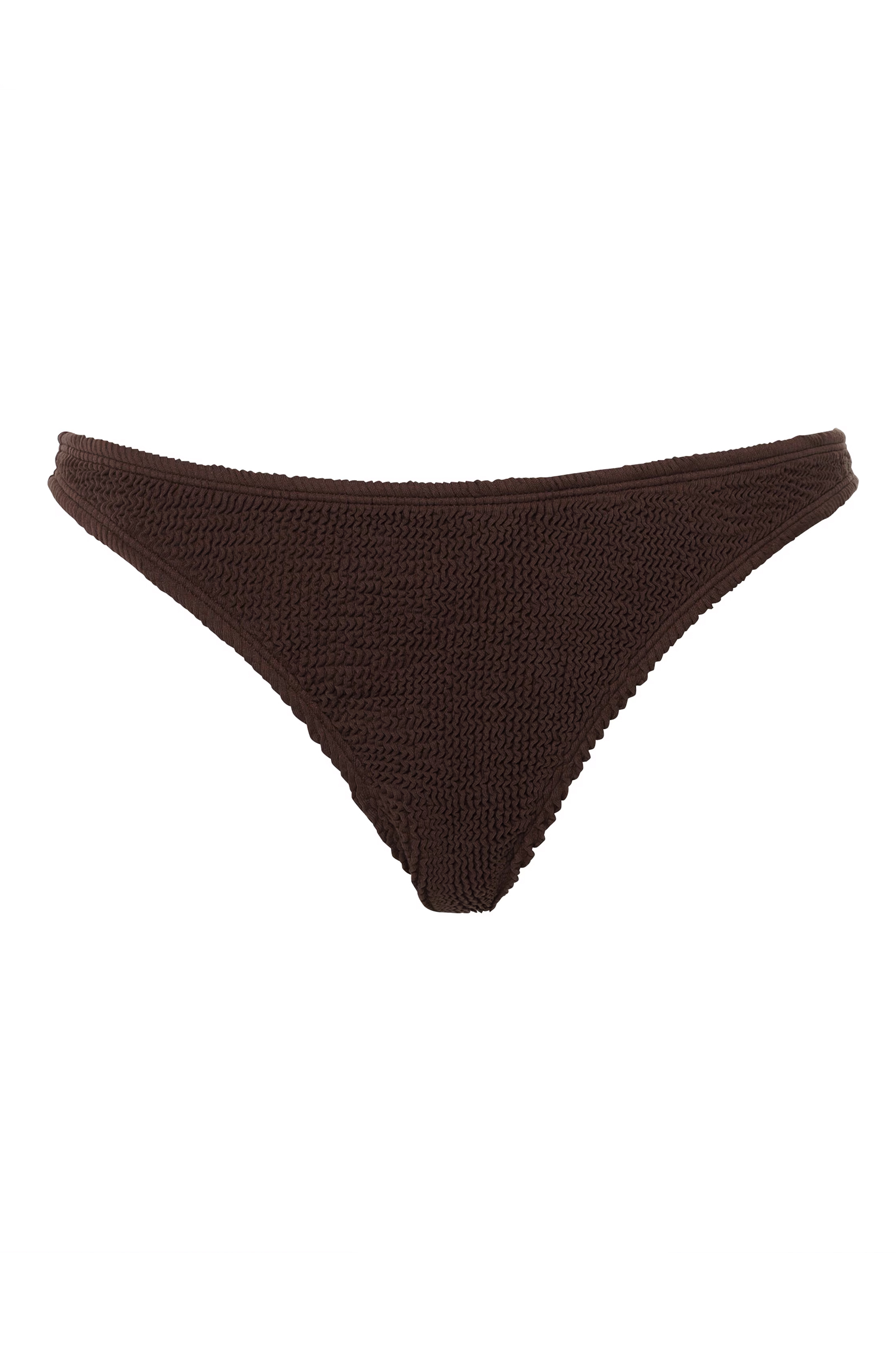 Bad/beach dames bikini slip bruin
