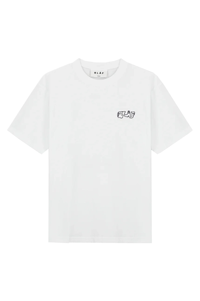 Heren t-shirt kortemouw wit