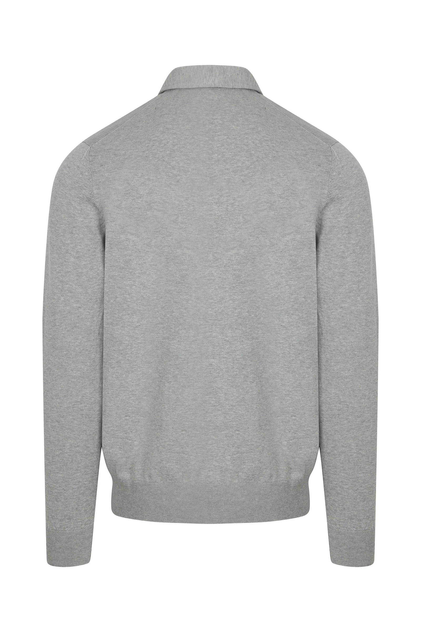 Heren polo korte mouw blauw