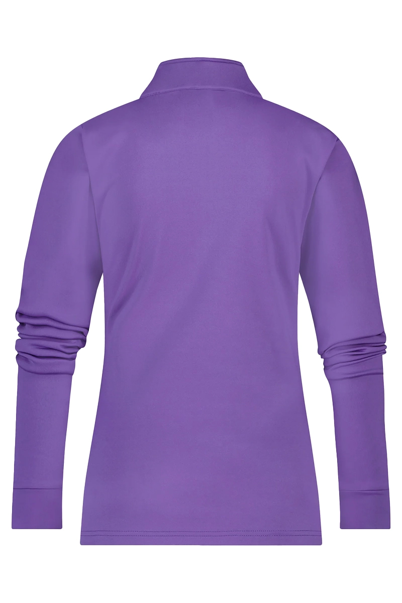 Wintersport dames pully+rits paars