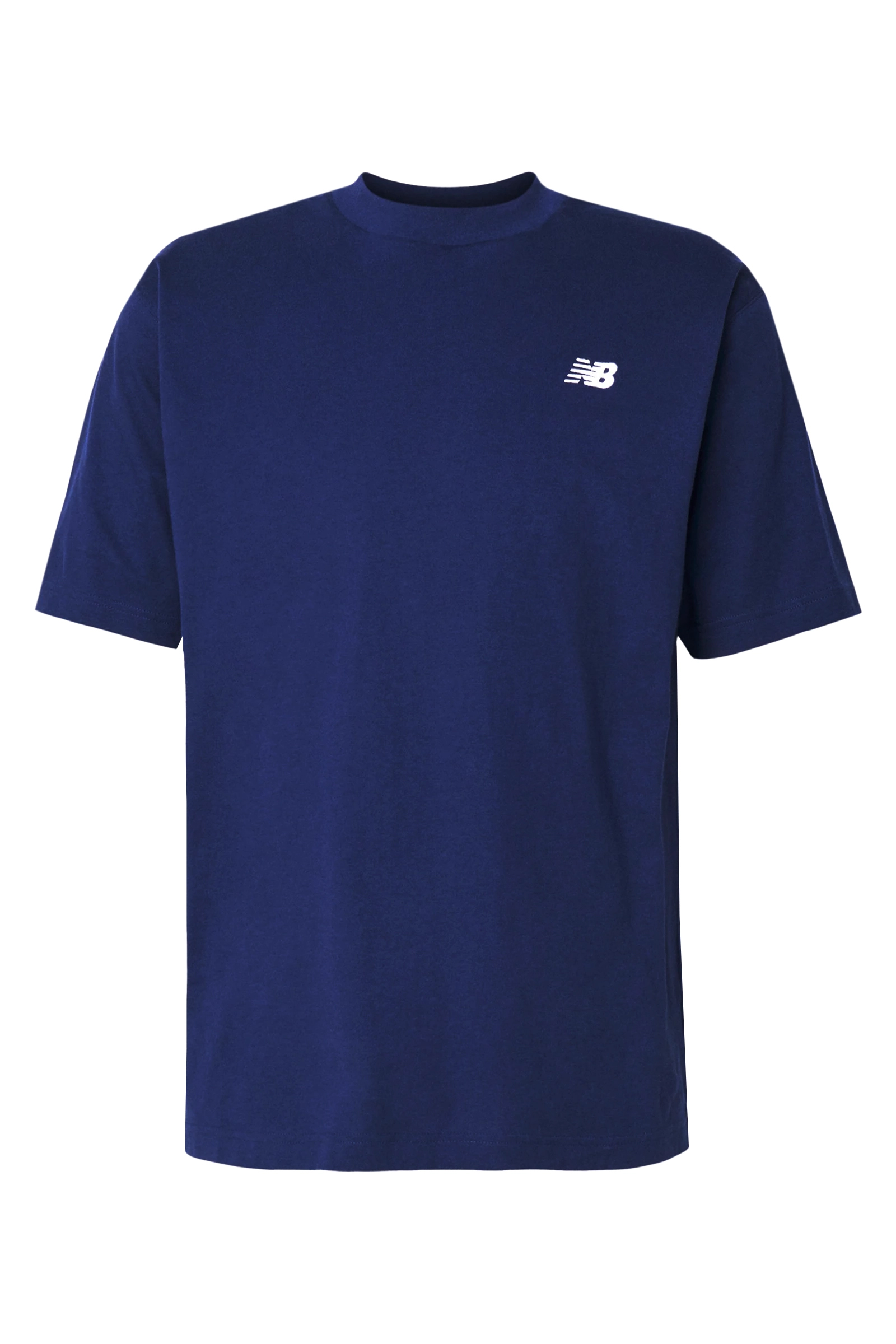 Casual heren t-shirt km blauw