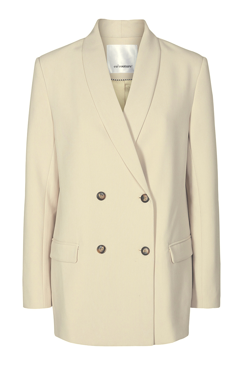 co´couture vola oversized blazer Ecru-1 1