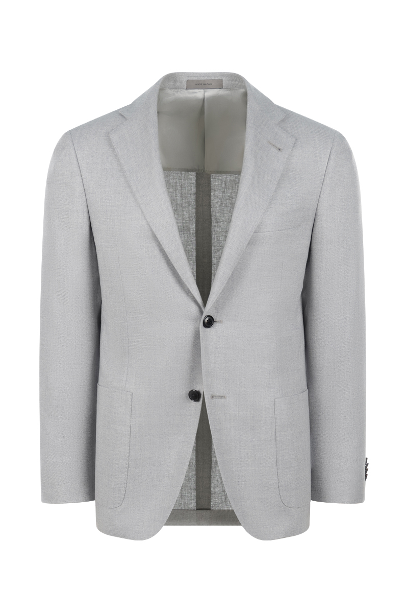 Heren colbert grijs