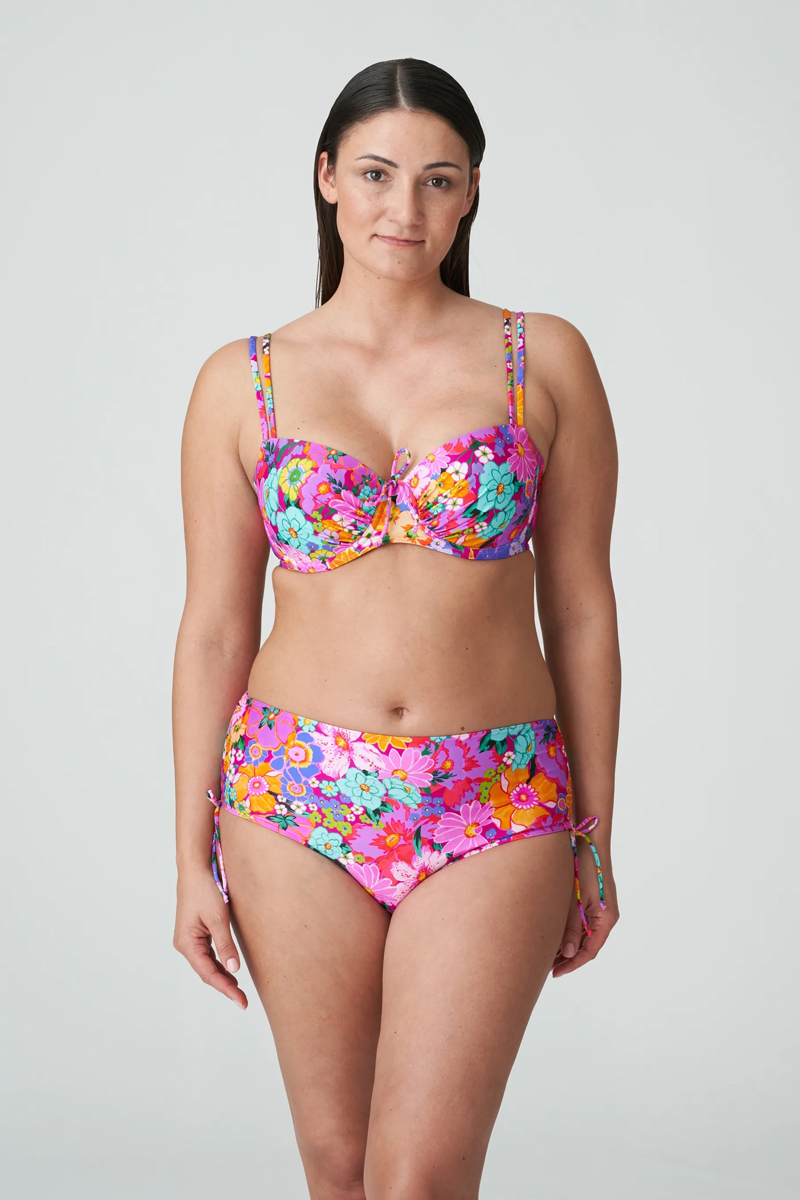Bad/beach dames bikini top rose