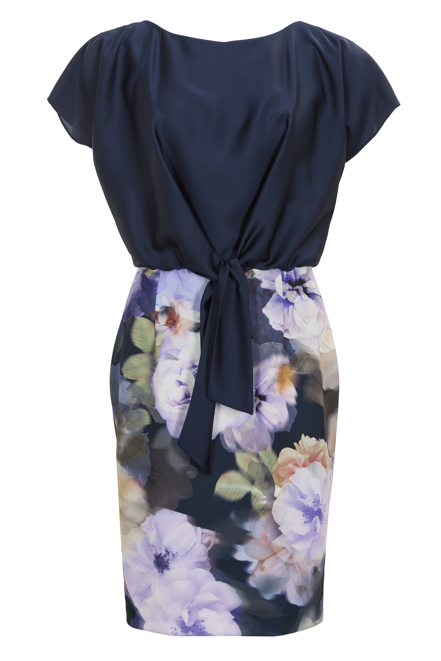 Dames jurk blauw