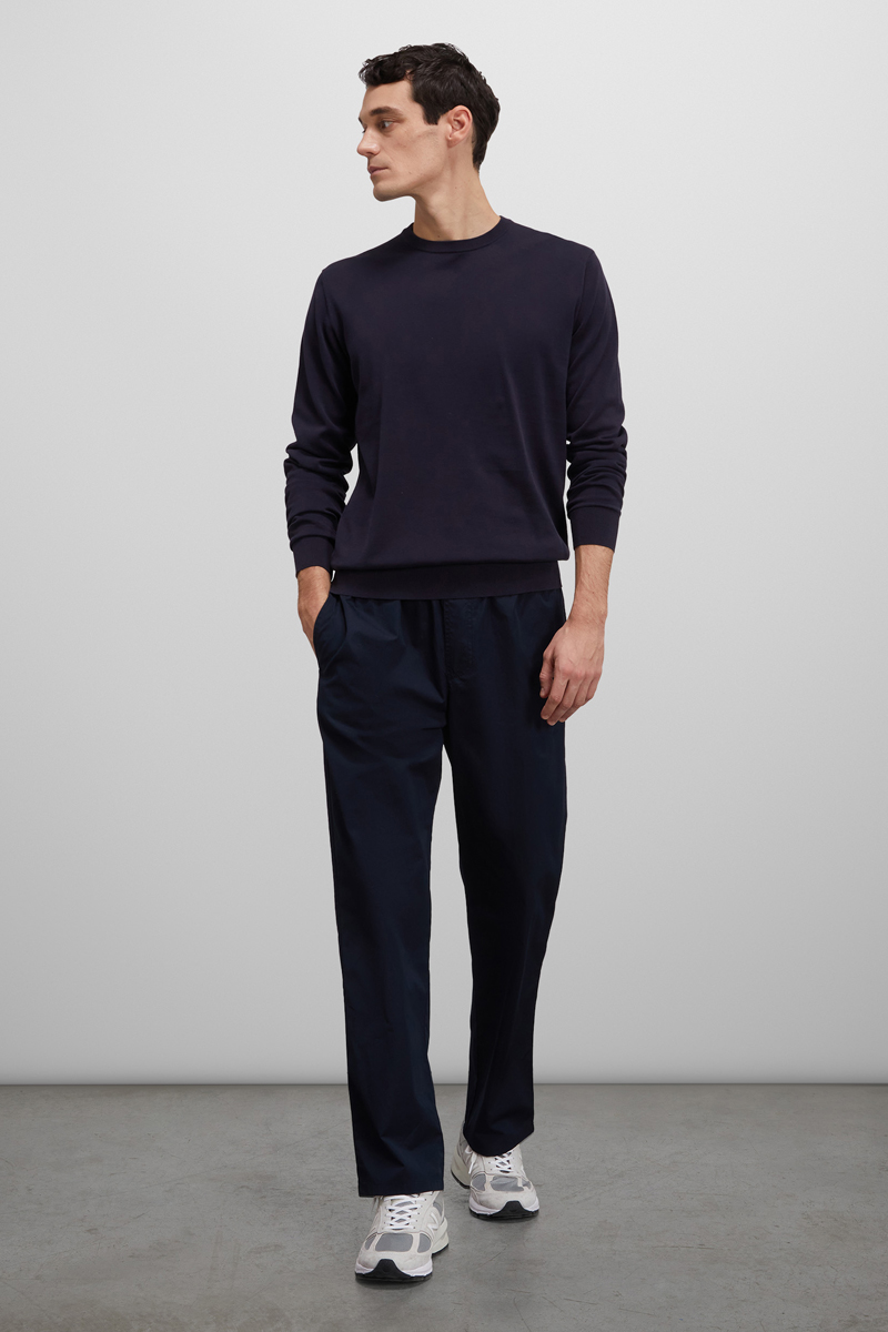 Heren trui blauw