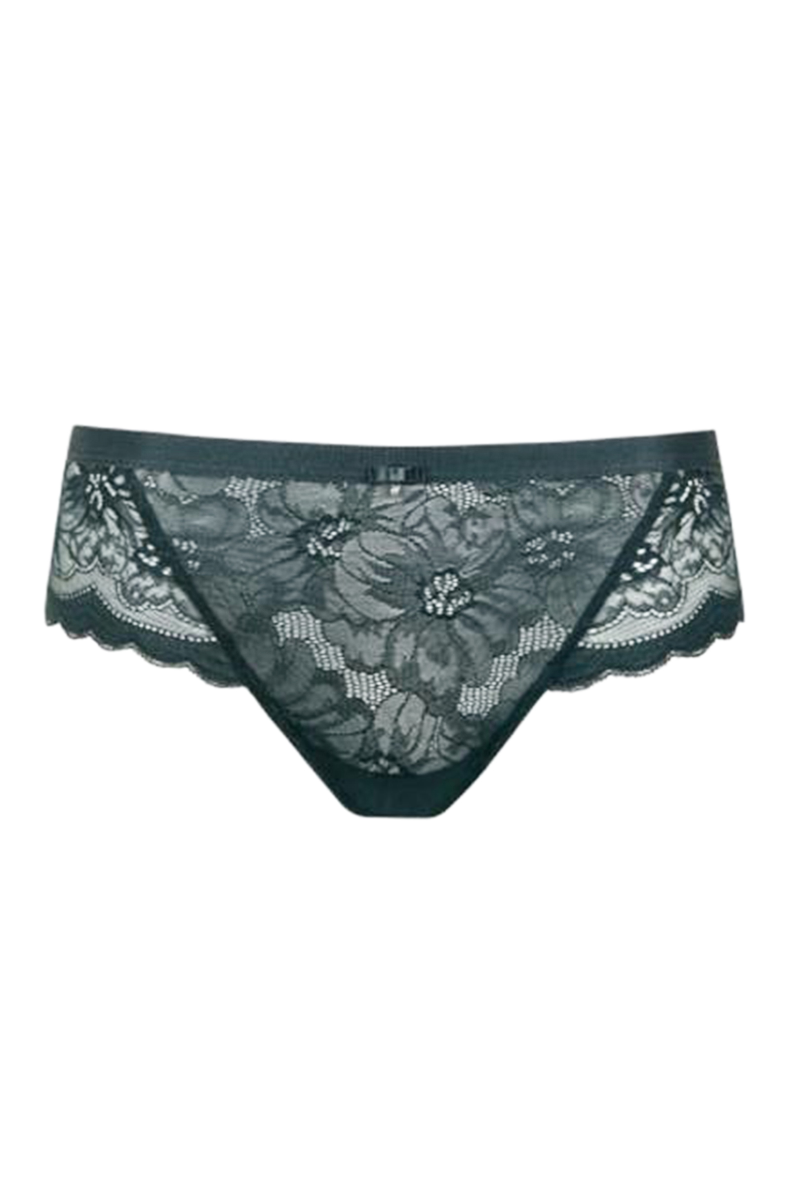 Lingerie dames string groen