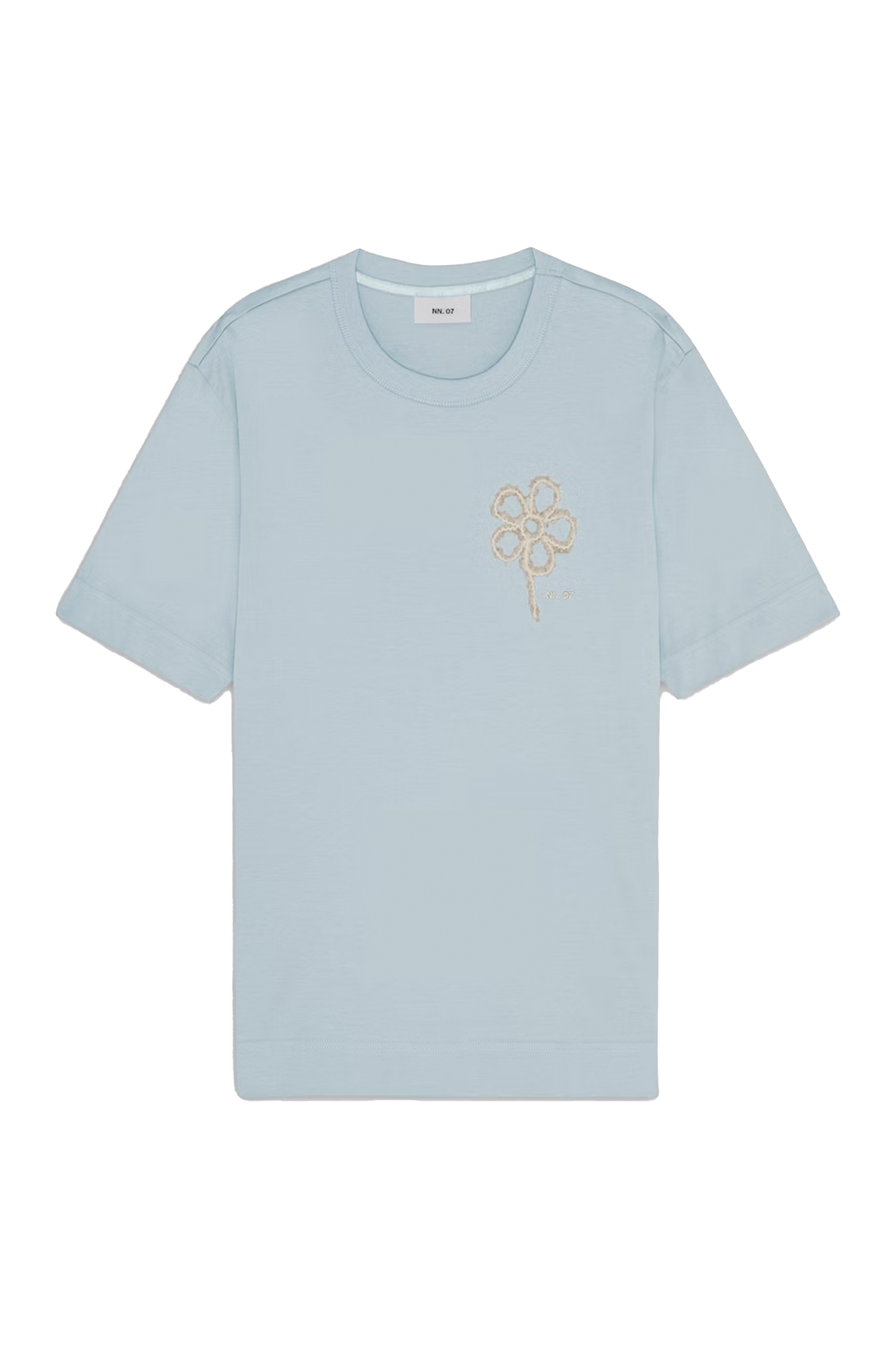 Heren t-shirt kortemouw blauw