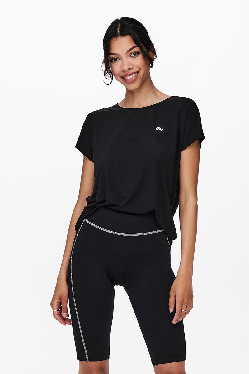 Only Play onpAUBREE SS LOOSE TRAINING TEE - O 249626 Zwart-1 2