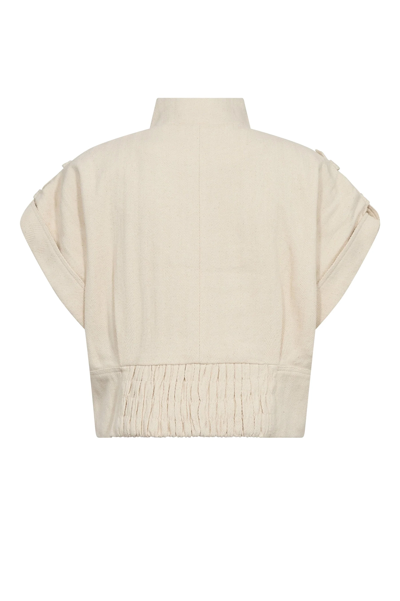 Dames gilet ecru
