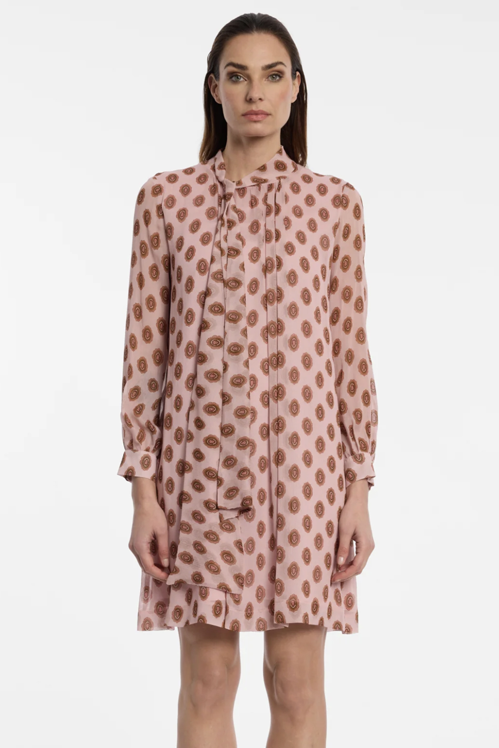 Dames jurk rose