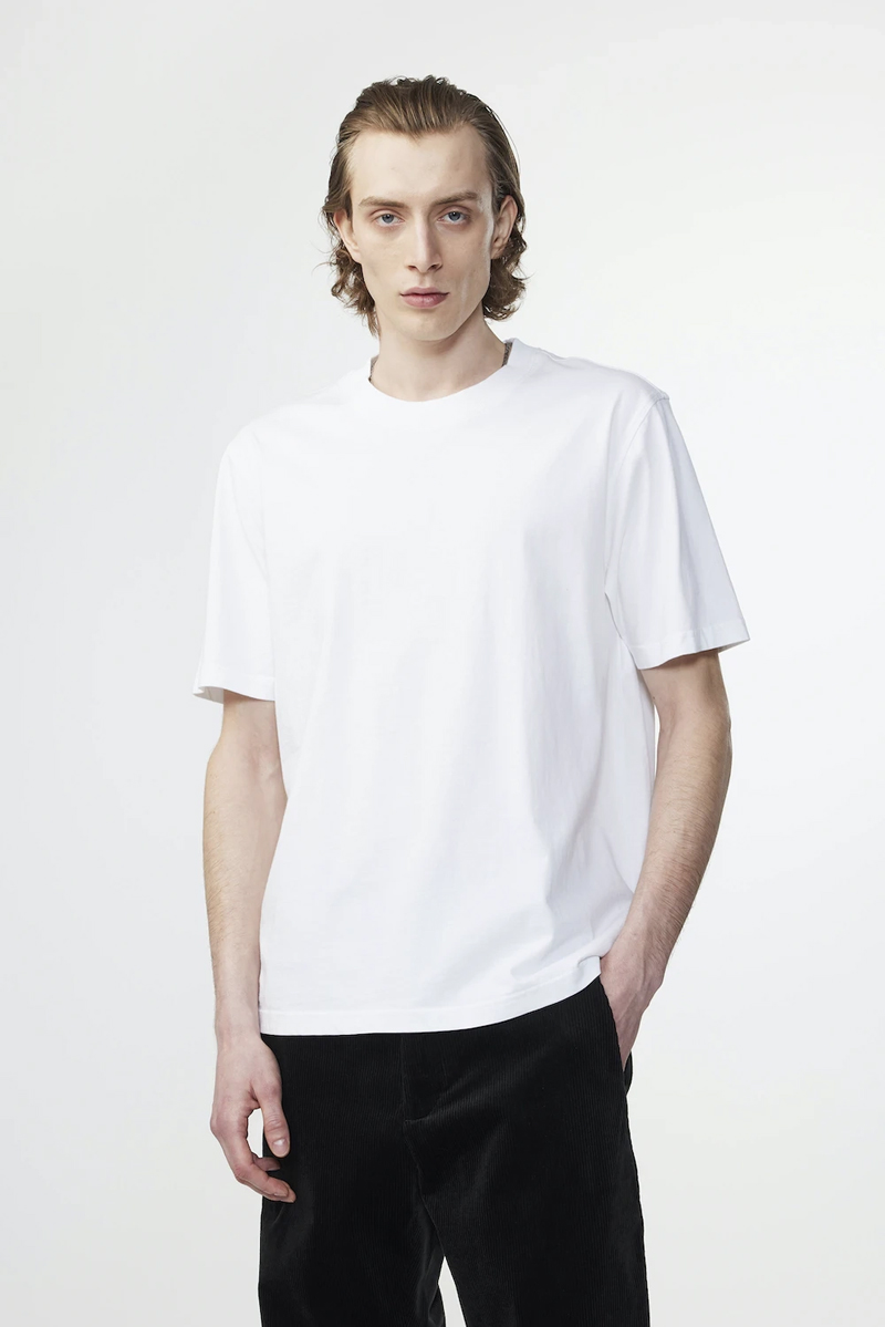 Heren t-shirt kortemouw wit
