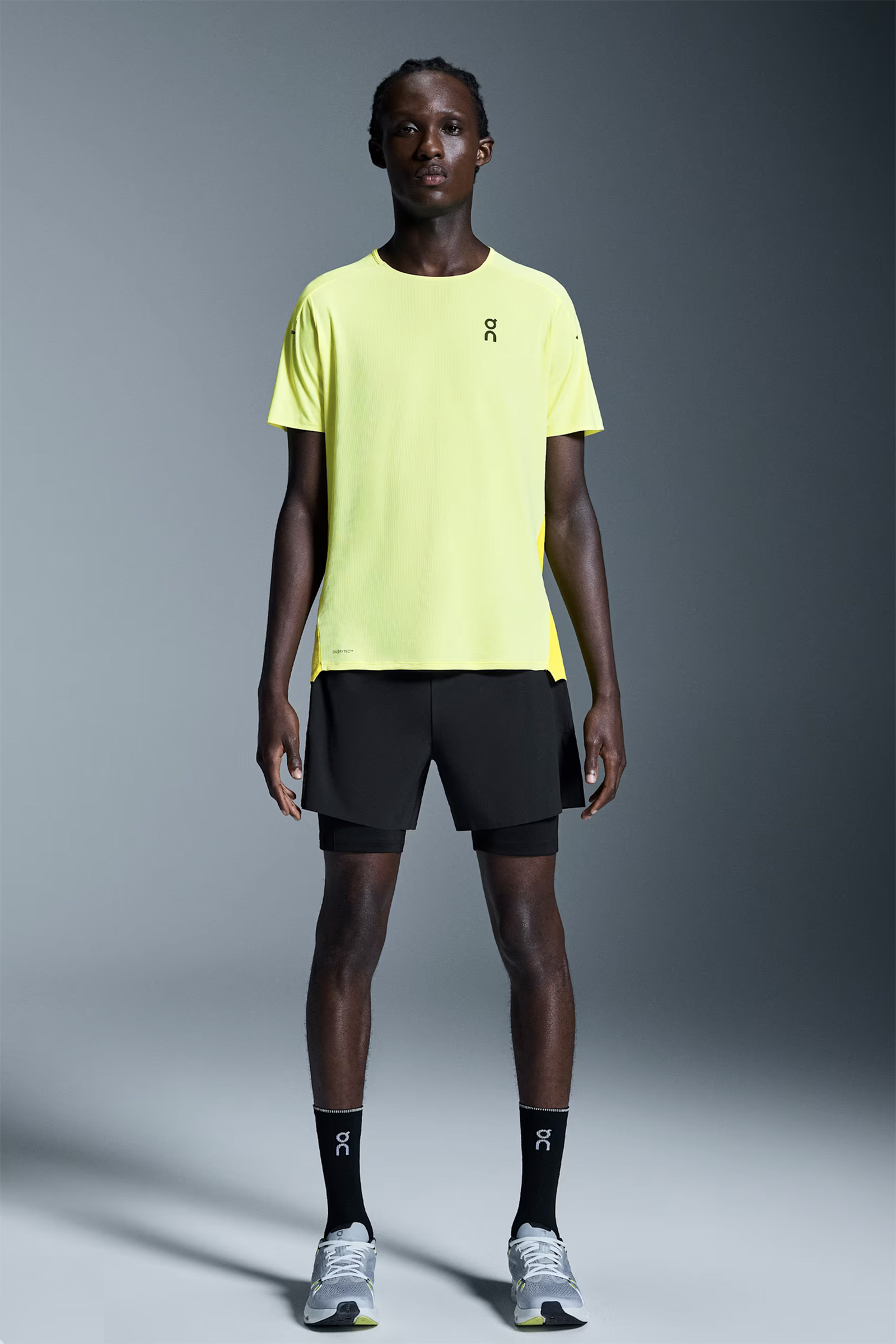 Running heren short zwart