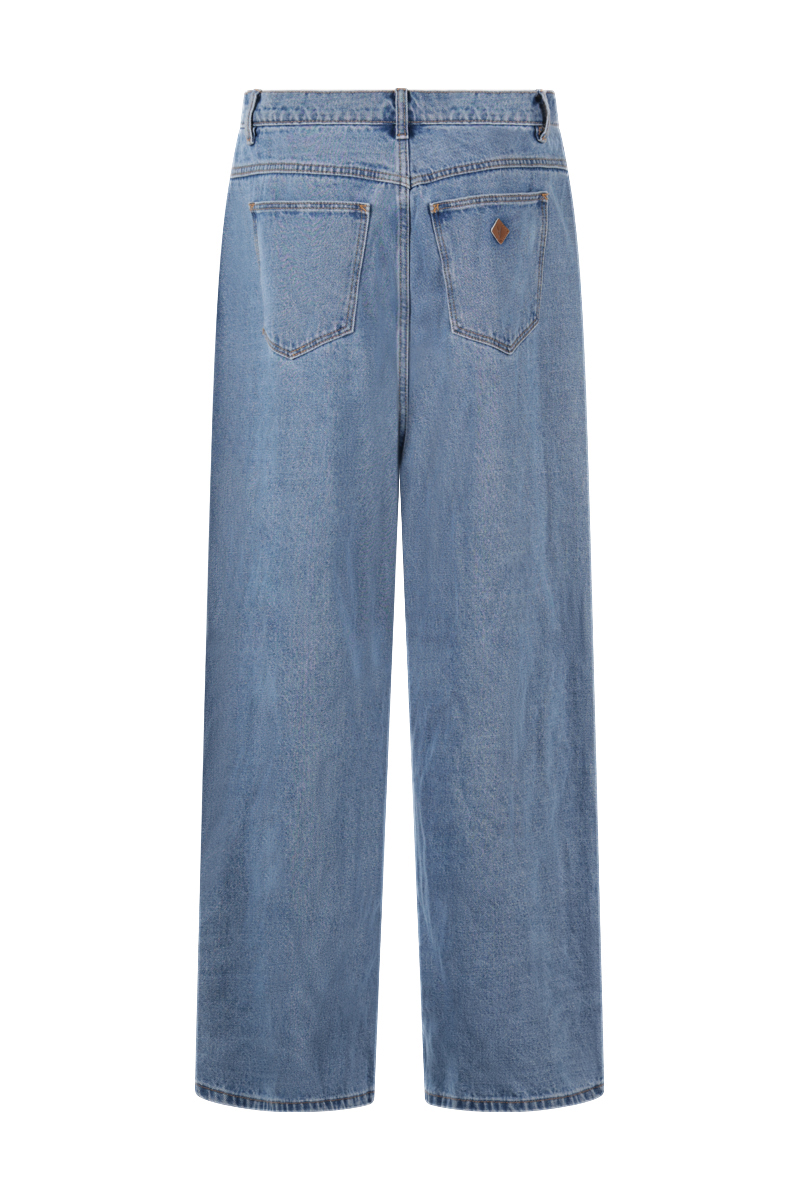 Dames jeans blauw