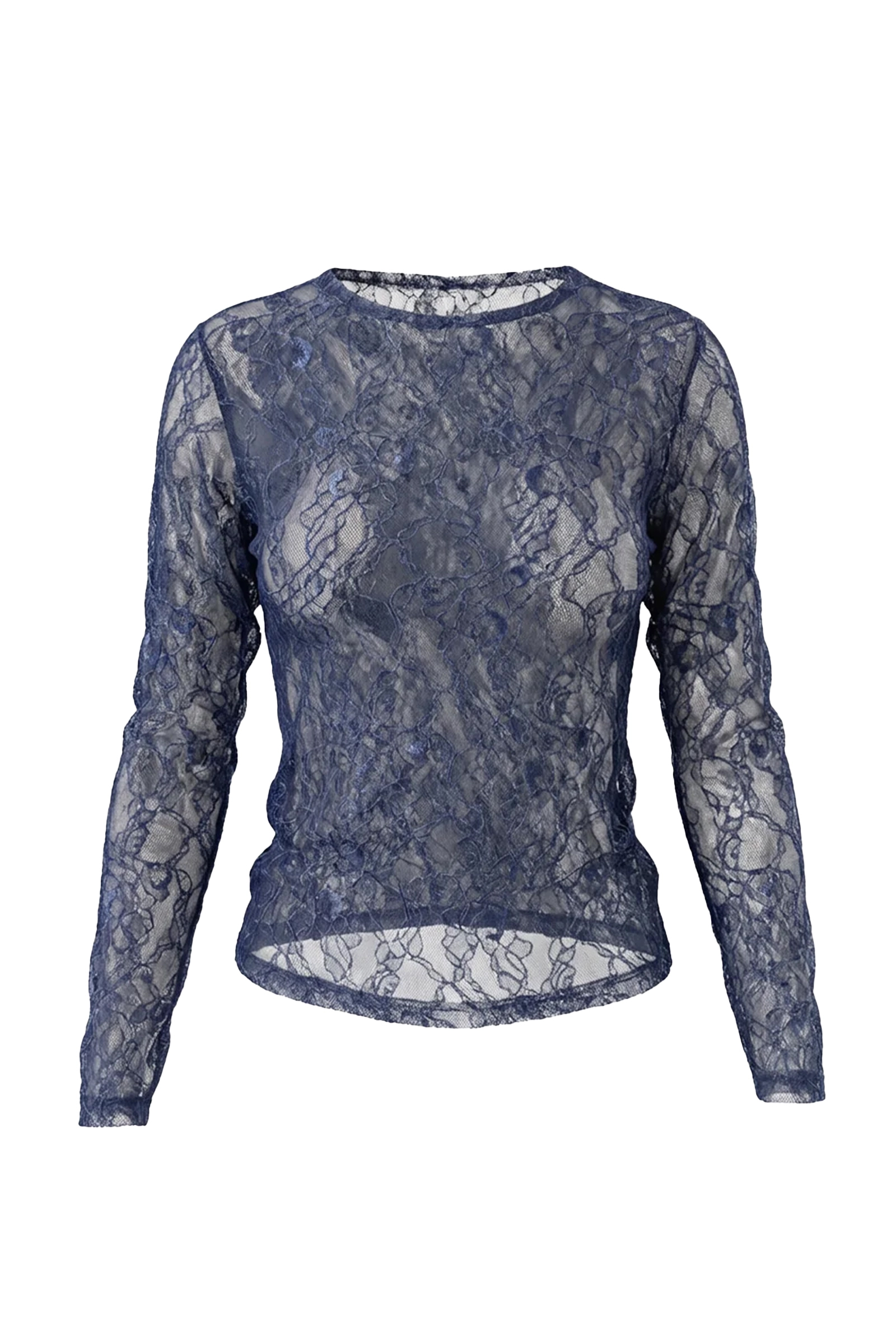 Dames top blauw