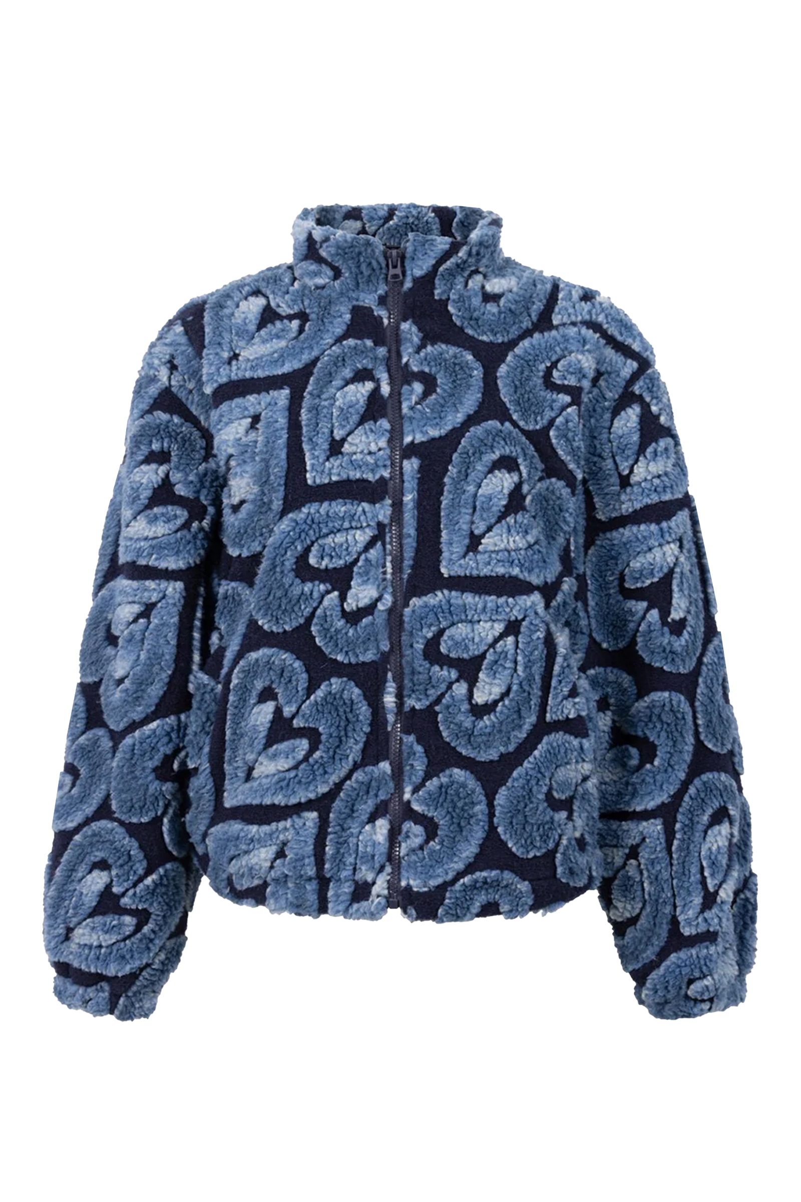 Dames jas blauw