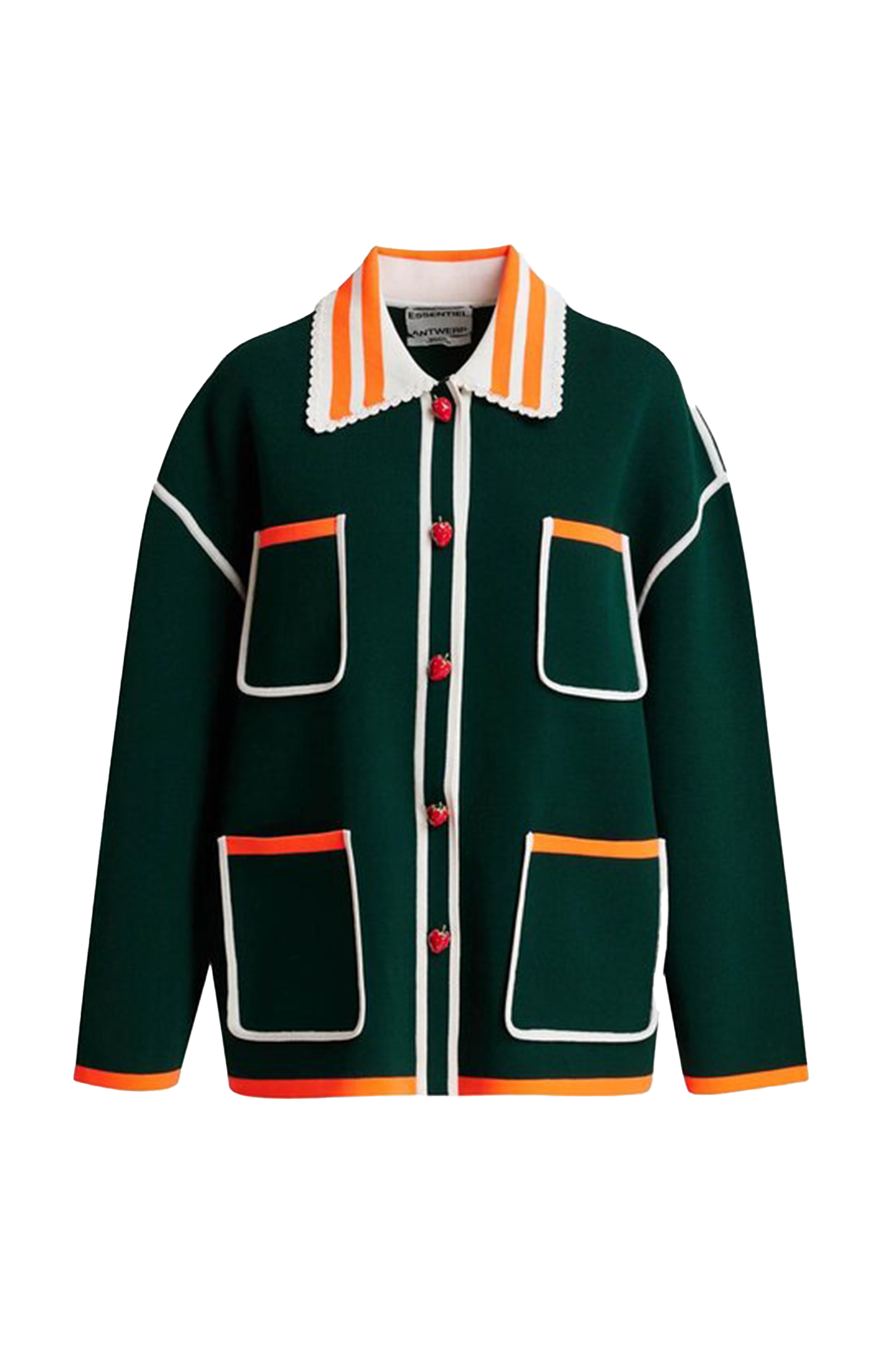 Dames vest groen