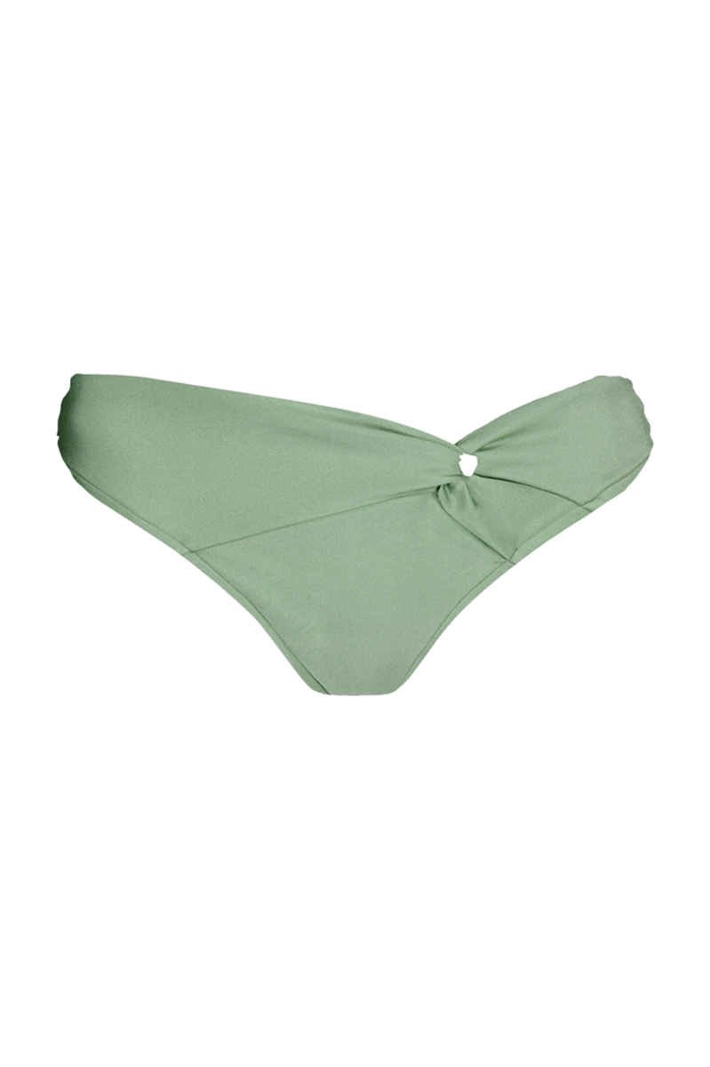 Bad/beach dames bikini slip groen