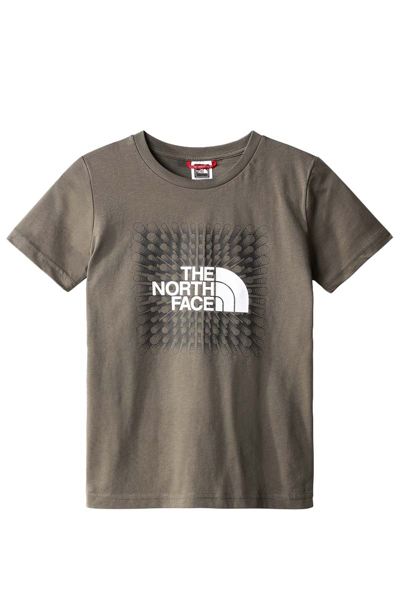 The North Face TEENS BOX S/S TEE Groen-1 1