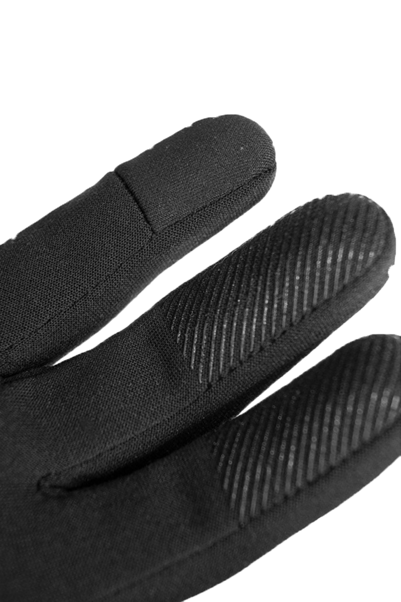 Wintersport flce handschoen zwart
