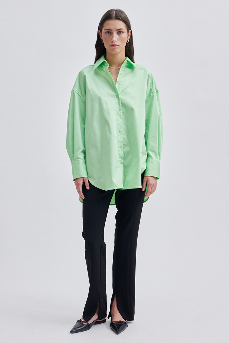 Second Female Milas Classis Shirt Groen-1 2