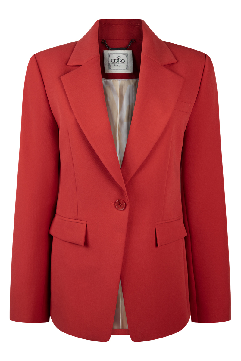 Dames blazer rood