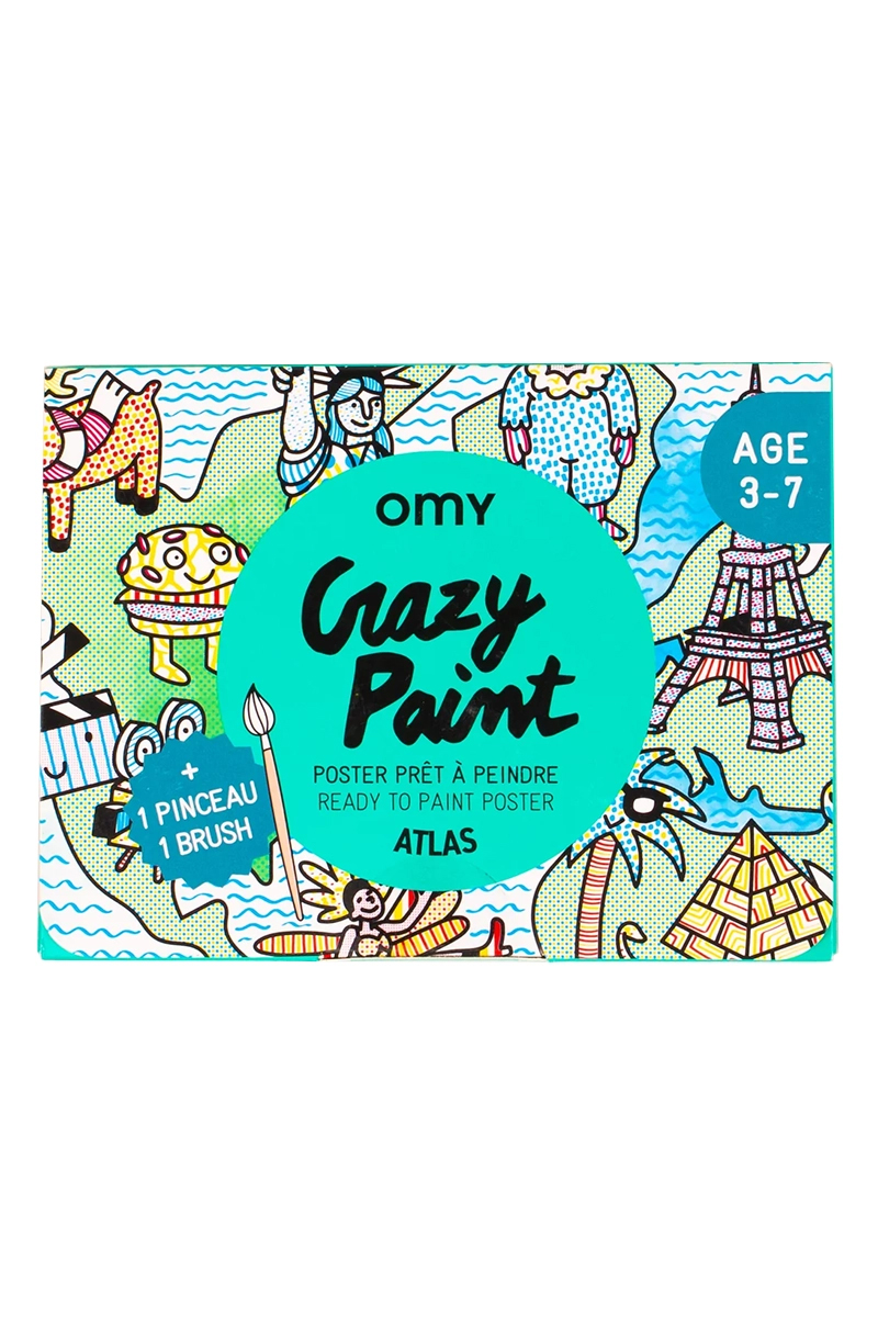 OMY Crazy paint Blauw-1 1