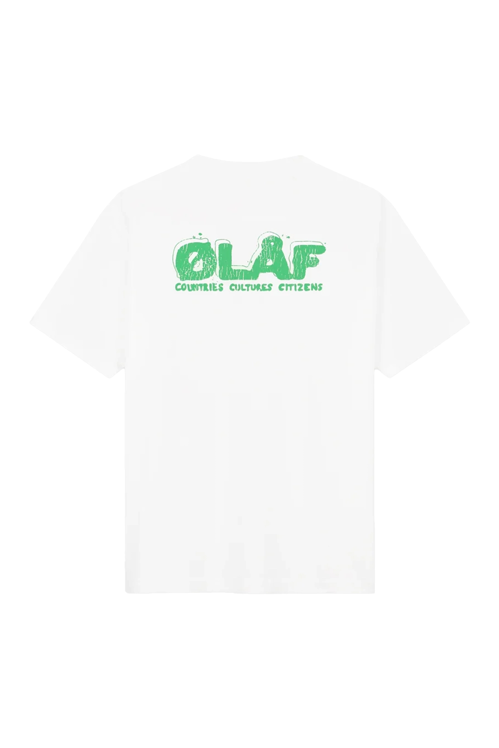 Olaf Hussein SPUNGE LOGO TEE Wit 4