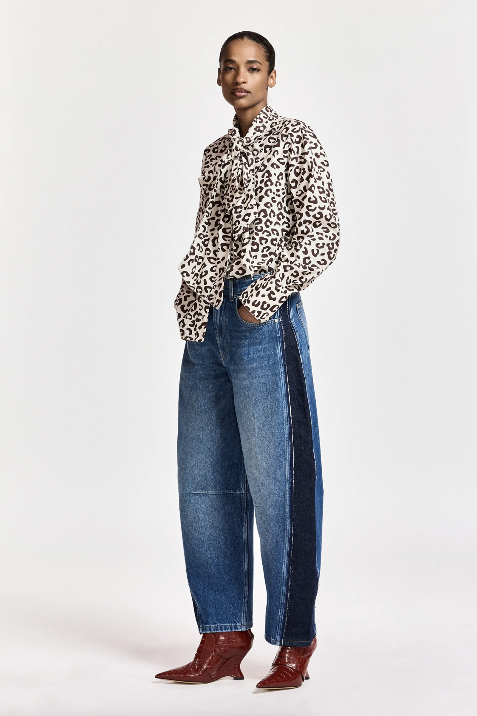 Dames jeans blauw