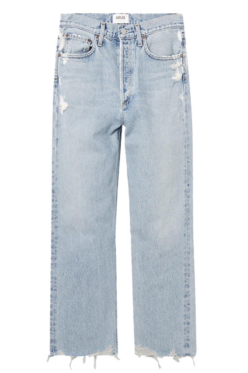Dames jeans blauw