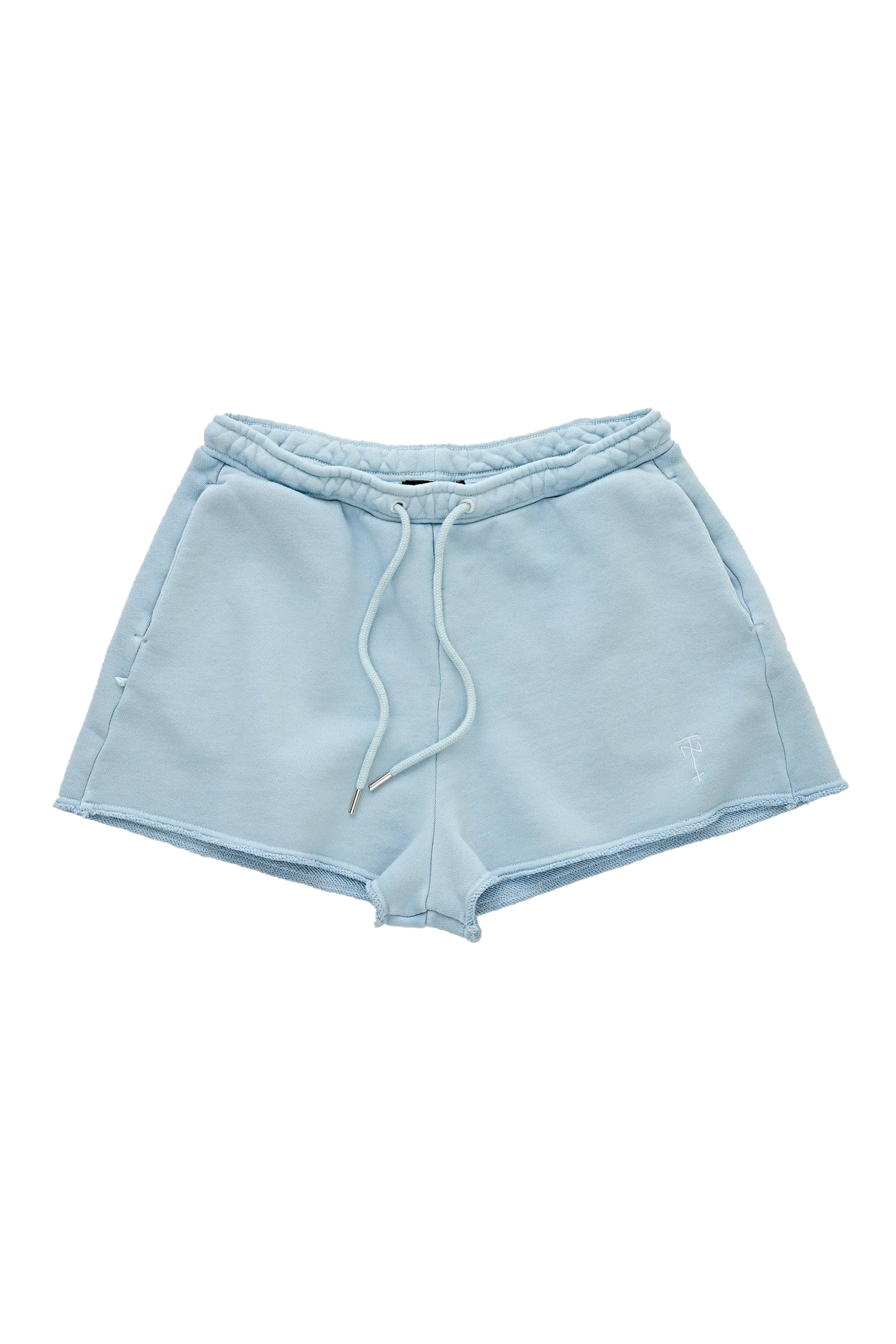 Dames short blauw