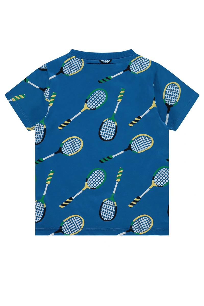 Jongens t-shirt korte mouw blauw