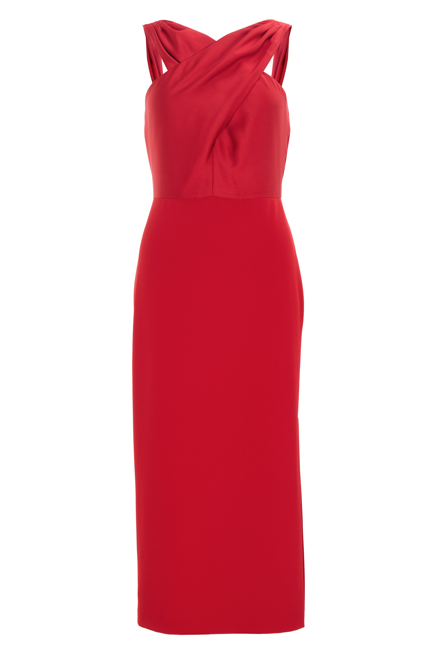 Dames jurk rood