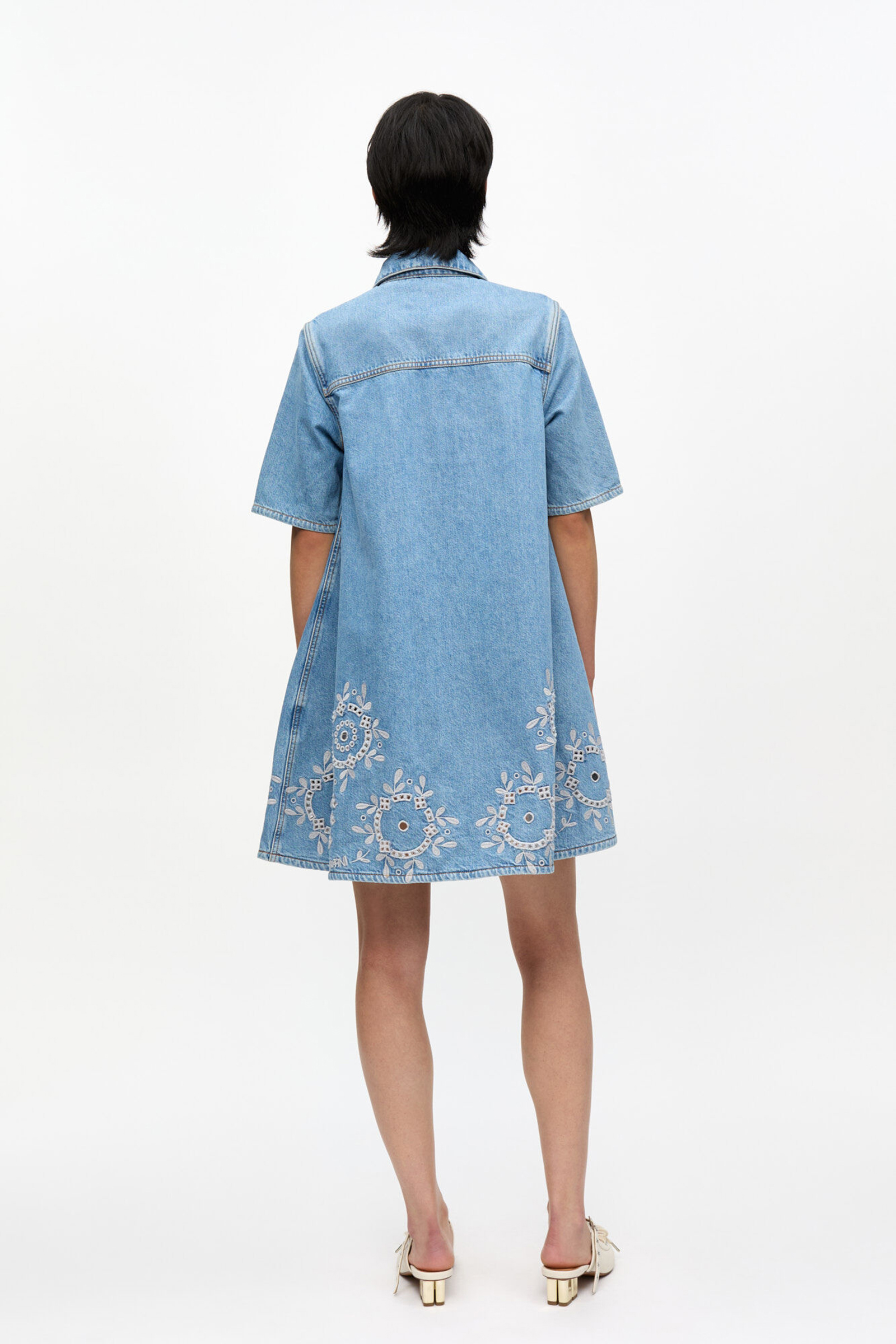 Ganni 00337285-30 Blauw-1 4