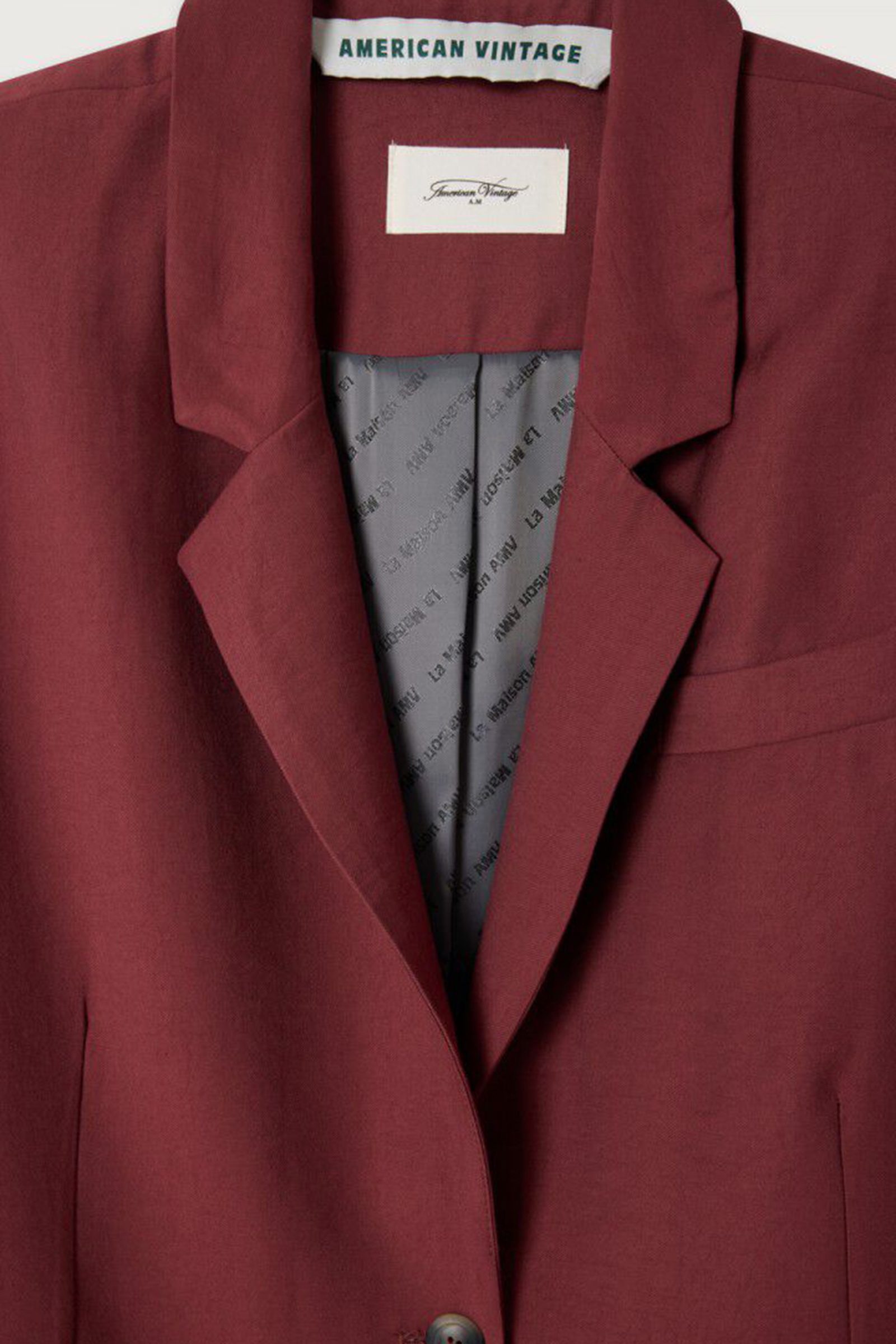 Dames blazer rood