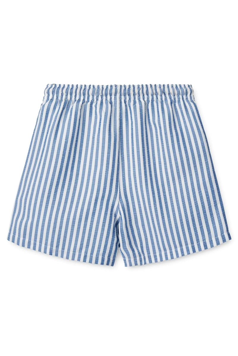 Liewood Duke stripe board shorts Blauw-1 2