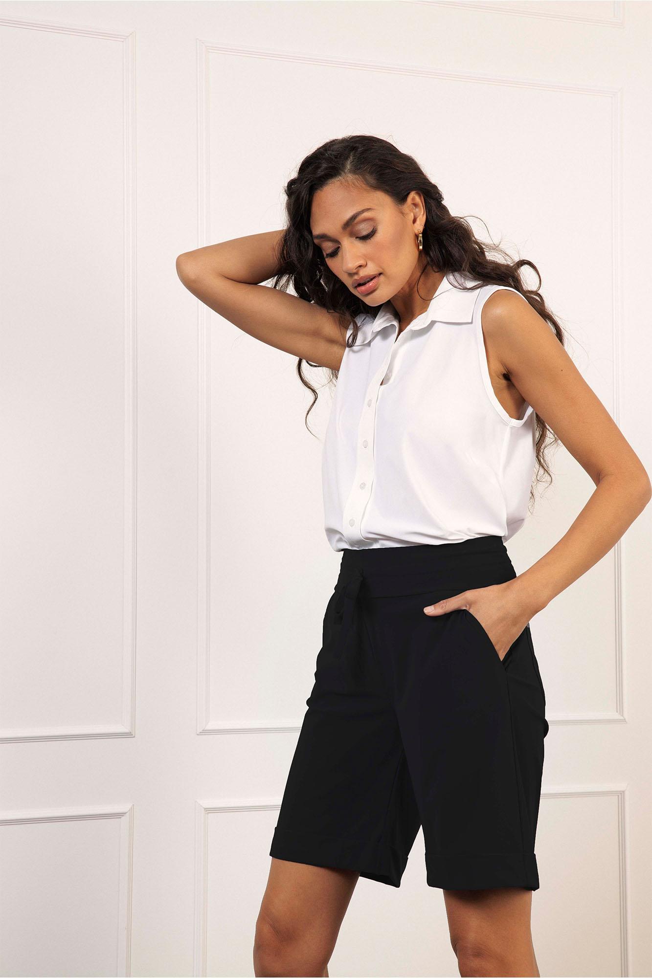 Dames short zwart