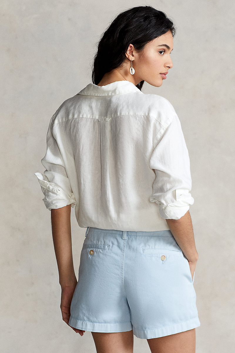 Polo Ralph Lauren Dames blouse lange mouw Wit-1 4