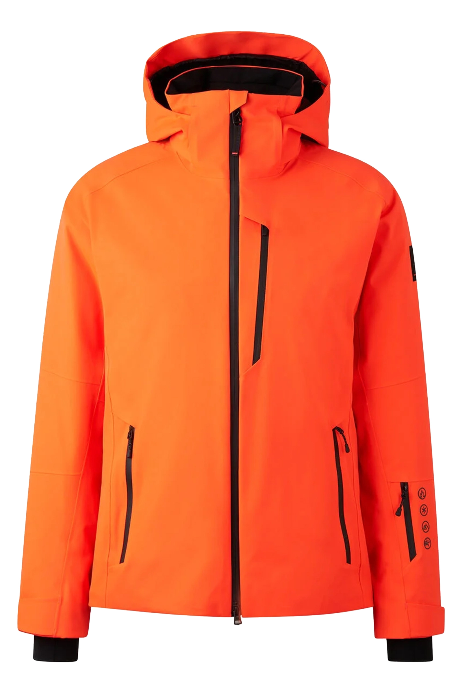 Wintersport heren jack oranje