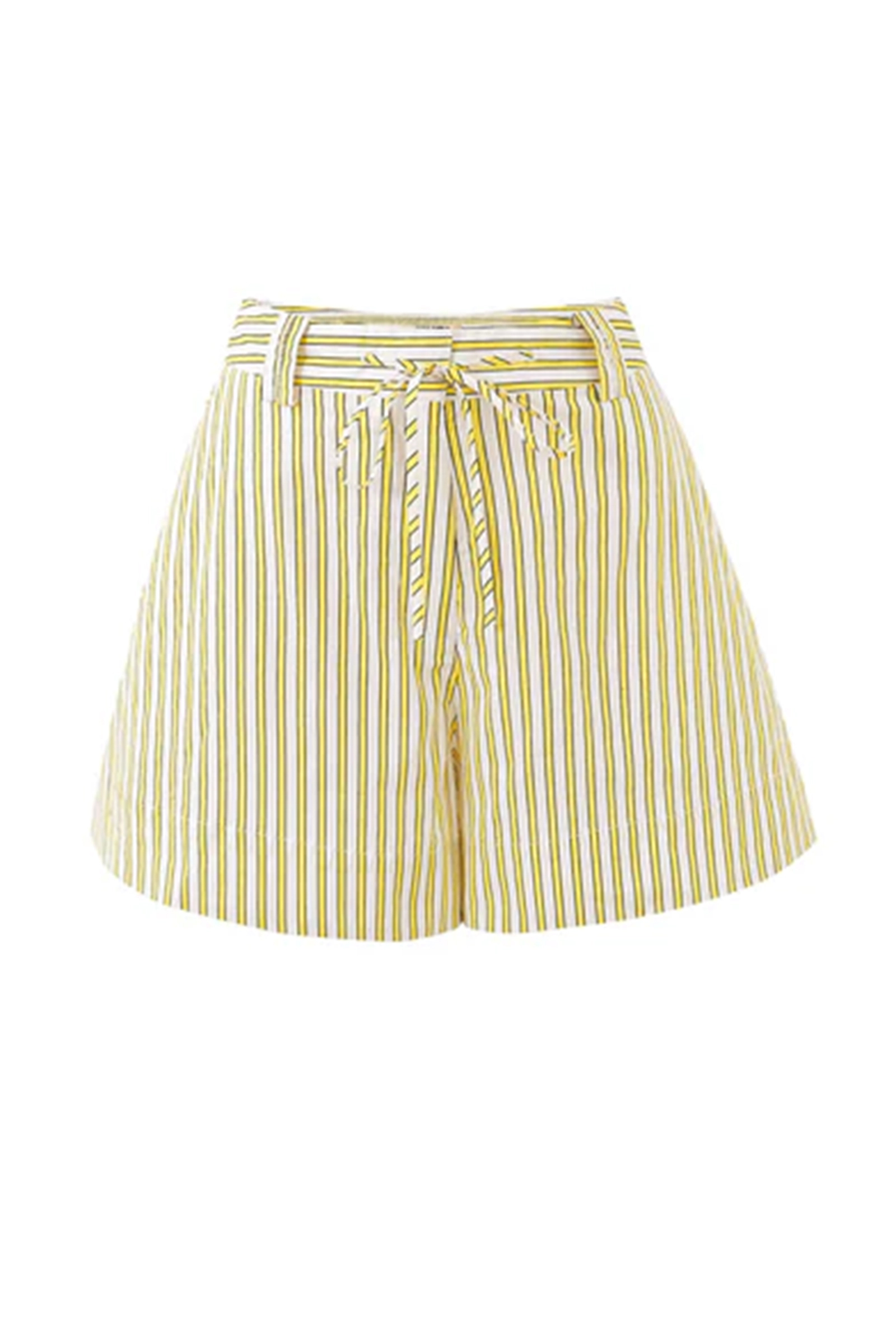 Dames short geel
