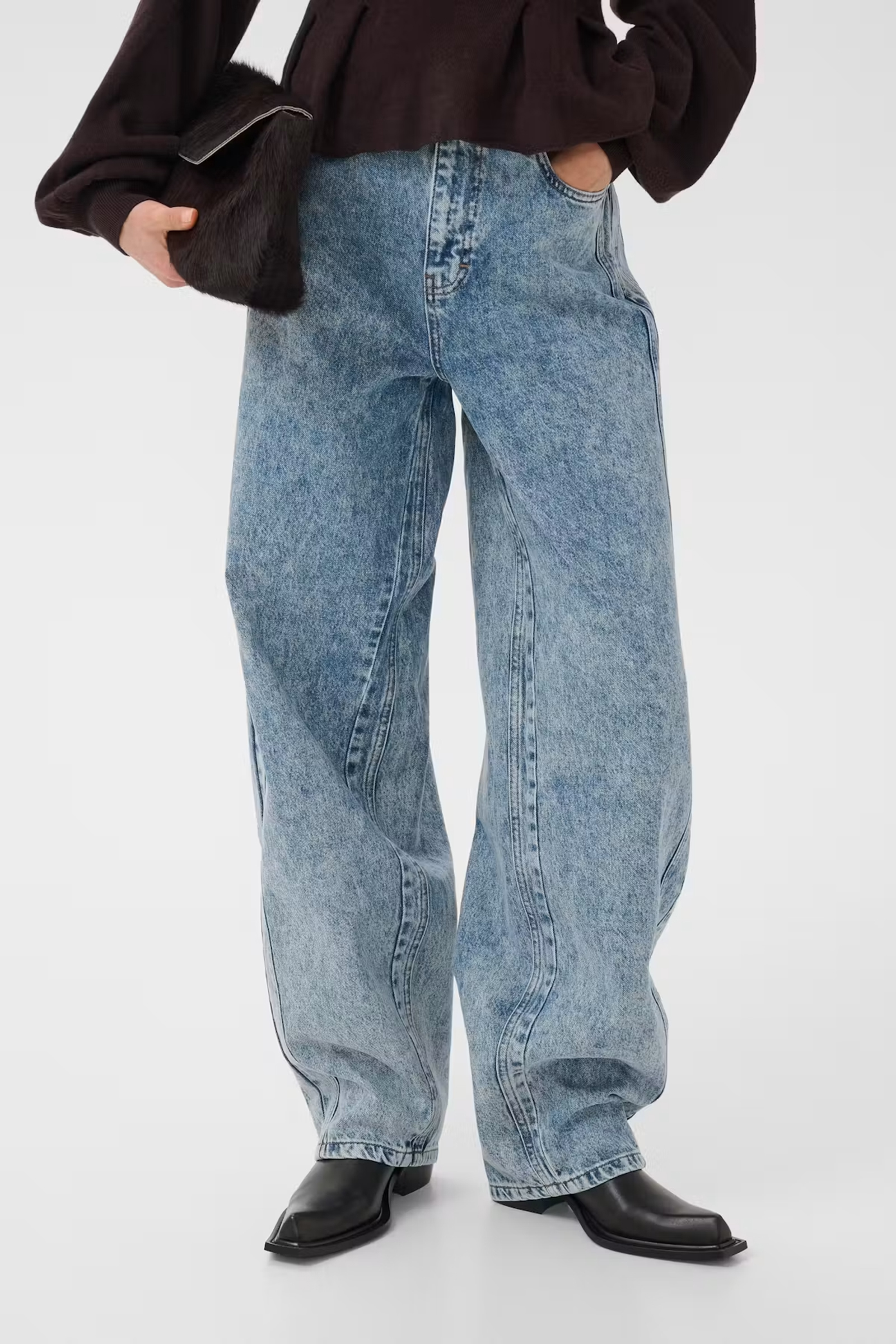 Dames jeans blauw