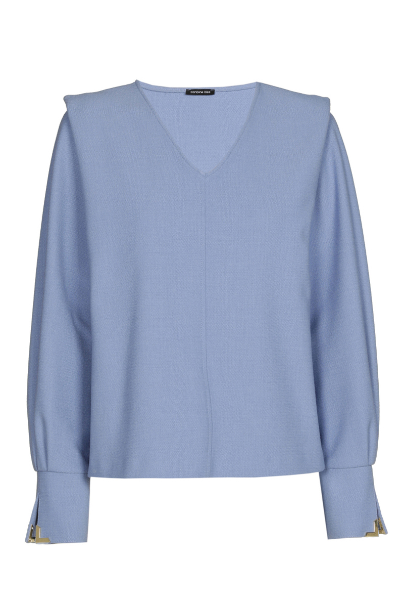 Dames top blauw