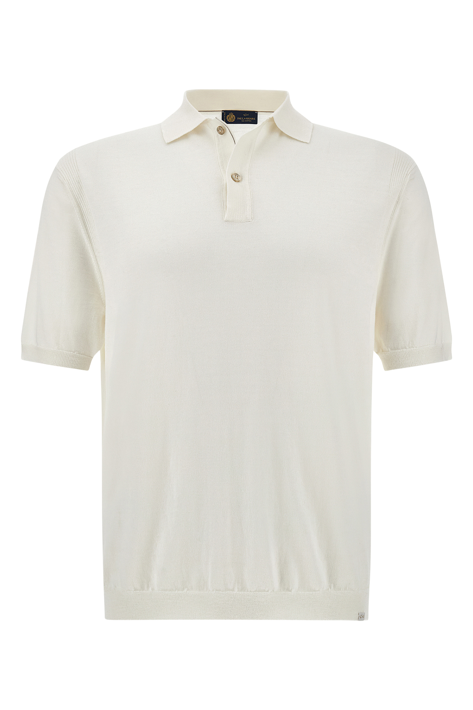 Heren polo korte mouw wit